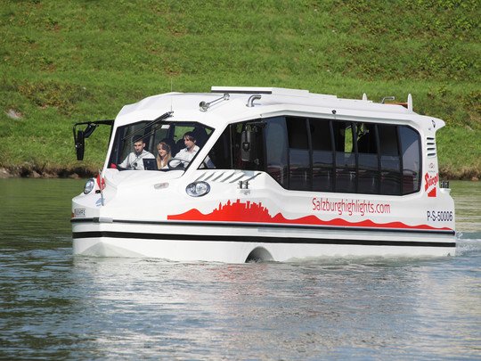 Unique Amphibious City Splash Tour, Dinner &amp; Best of Mozart Concert